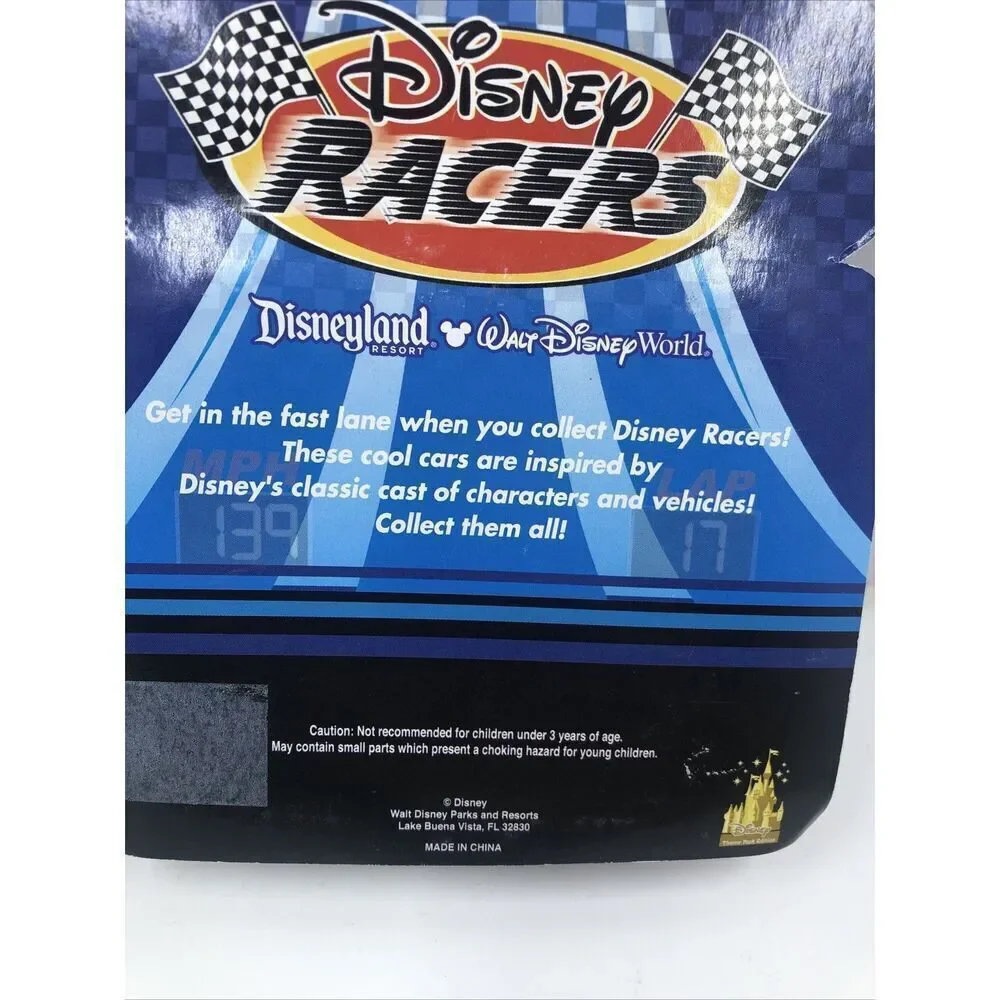 Disney Racers Jack Skellington 1/64 Scale Die Cast Metal Body Race Car. Sealed